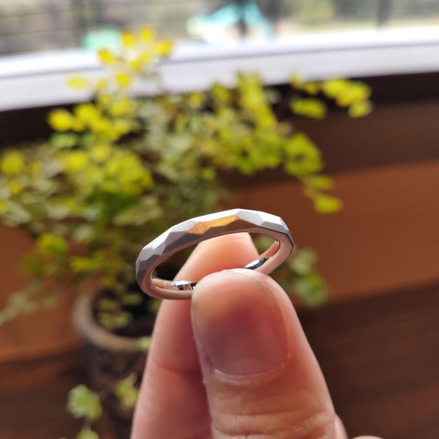【THREE TREES(スリーツリーズ)の口コミ】 結婚指輪は絶対に手作りしたいと思って調べていたところ、2人だけの空間で…