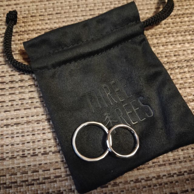 【THREE TREES(スリーツリーズ)の口コミ】 結婚指輪は絶対に手作りしたいと思って調べていたところ、2人だけの空間で…