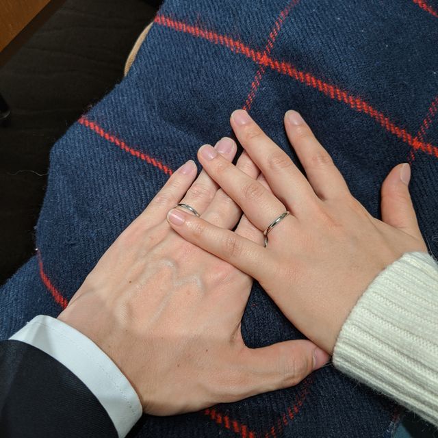 【銀座ダイヤモンドシライシの口コミ】 シンプルなところです。あまりゴテゴテした指輪ですと、普段使いには向い…