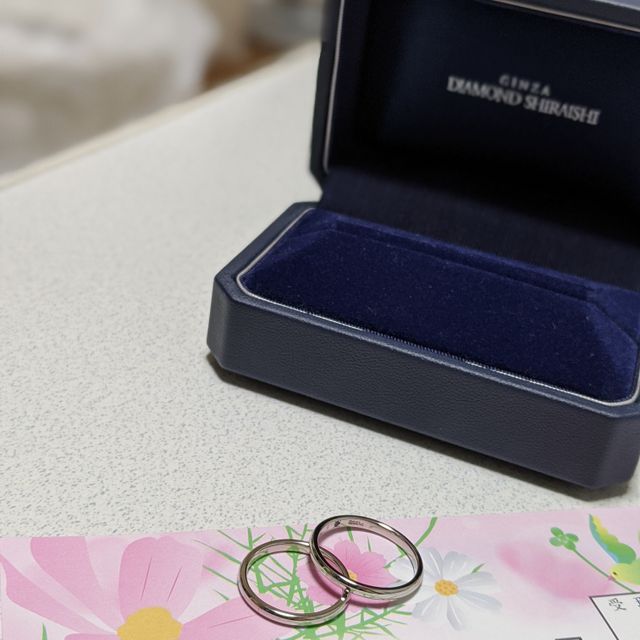 【銀座ダイヤモンドシライシの口コミ】 シンプルなところです。あまりゴテゴテした指輪ですと、普段使いには向い…