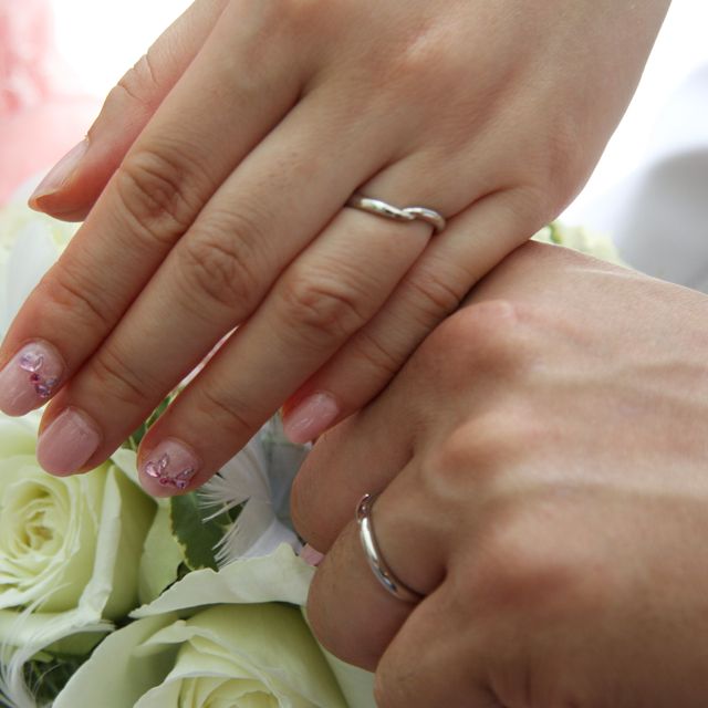 【ケイウノ ブライダル(K.UNO BRIDAL)の口コミ】 出会った時から結婚に至るまでのエピソードを交えて世界に一つだけの指輪…