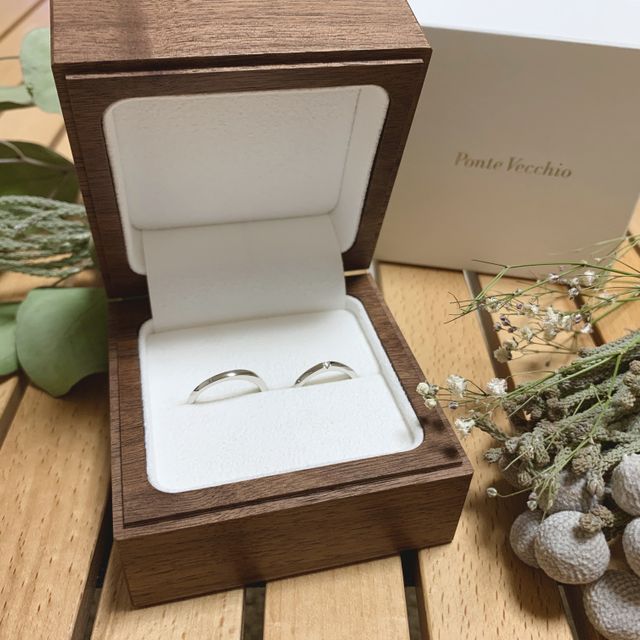 【Ponte Vecchio(ポンテヴェキオ)の口コミ】 初めは別のブランドに興味があったのですが
そのブランドを試着したらイメ…