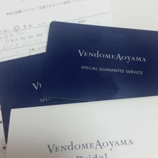 【ヴァンドーム青山(VENDOME AOYAMA)の口コミ】 4℃を購入しようと思っていたのですが、価格とデザインに納得いかずふらっ…