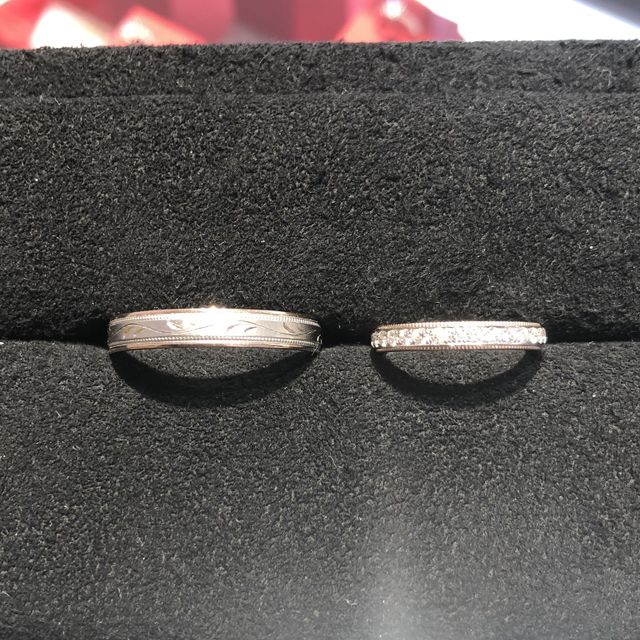 【GALA JEWELRY(ガラジュエリー)の口コミ】 ガラさんは他の店舗よりデザイン数が多く、アレンジも融通が効くことで購…