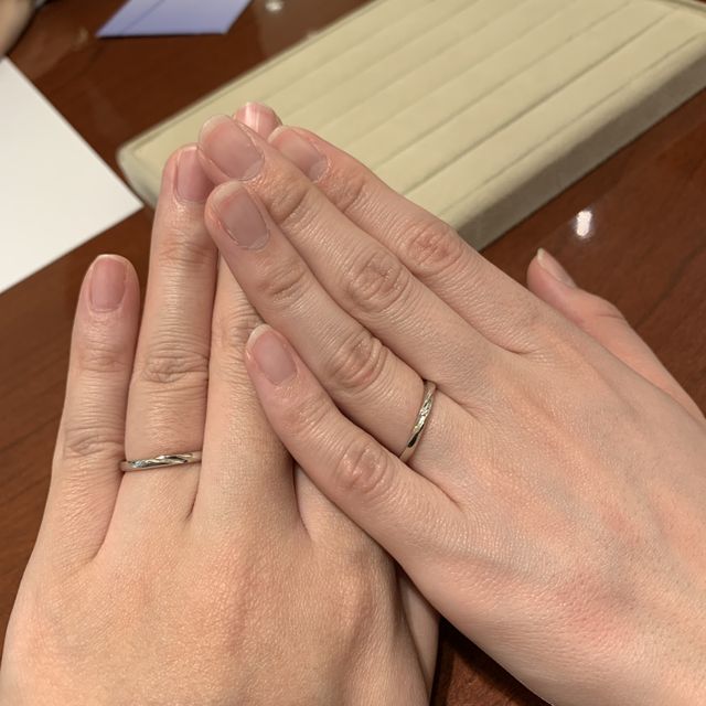 【TRECENTI(トレセンテ)の口コミ】 デザイン、つけ心地ともに最高でした。
一生物だからこそシンプルが素敵だ…