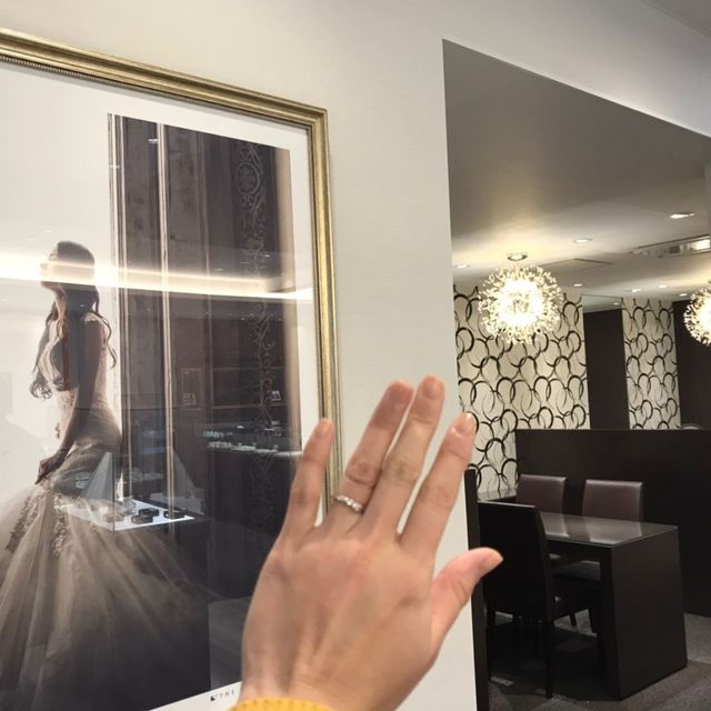 【シャルクレールの口コミ】 デザイン価格、スタッフさんの雰囲気全て良かったです。新しく指輪買うの…