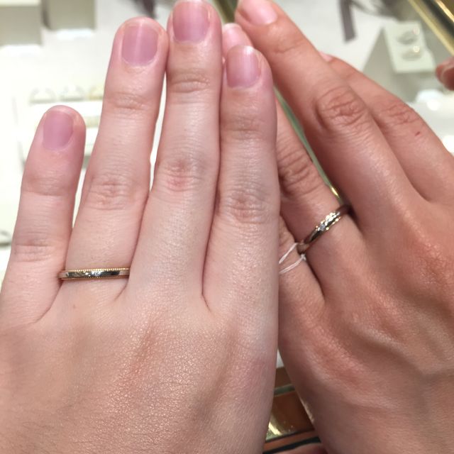 【Joie de treat.(ジョア・ドゥ・トリート)の口コミ】 指輪はせっかくなら、デザインが入ったものが他の人と差別化が出来、特別…