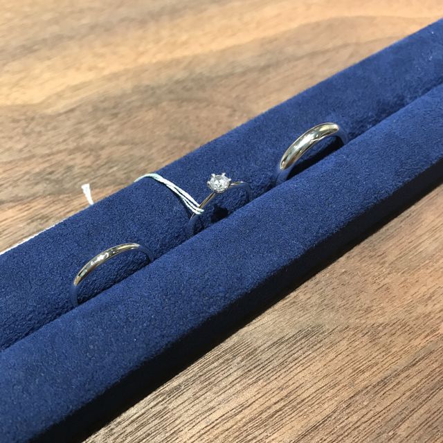 【【閉業】フラー・ジャコー(FURRER-JACOT)の口コミ】 婚約指輪も結婚指輪もシンプルで華奢なデザインが購入の決め手となりまし…