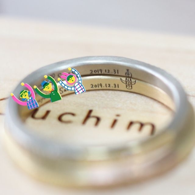 【uchimari(ウチマリ)の口コミ】 既製品を見てもどれもピンとこず、全て同じようで一生つけるものなのにと…