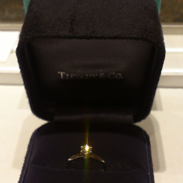 【ティファニー(Tiffany & Co.)の口コミ】 ティファニーが昔から憧れのブランドであり、エンゲージリングは、ティフ…
