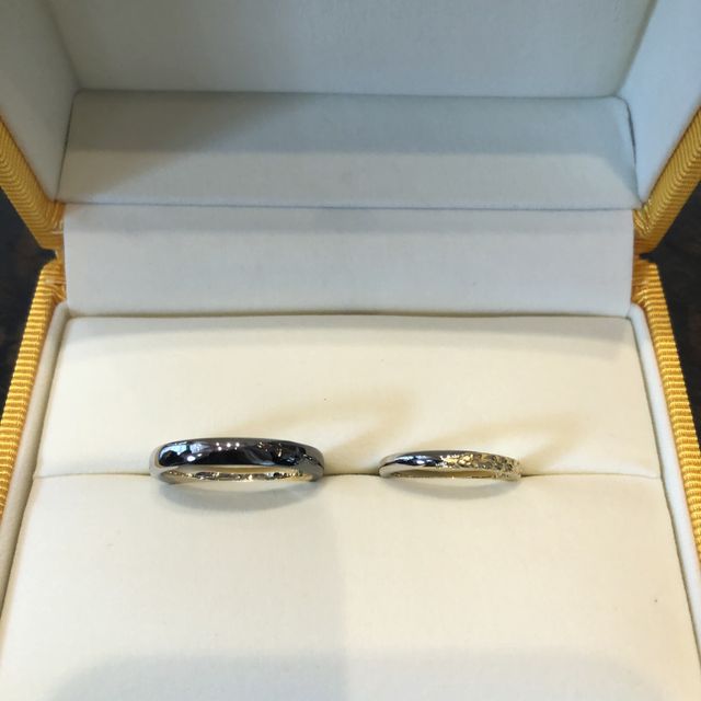 【ケイウノ ブライダル(K.UNO BRIDAL)の口コミ】 一生に一度の物だからこそ、個性を出したいと思い、セミオーダーできる物…