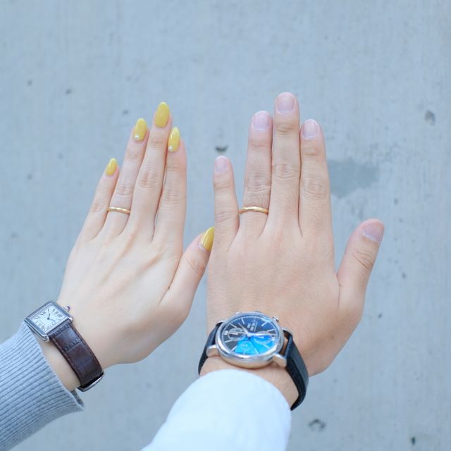 【THREE TREES(スリーツリーズ)の口コミ】 お互いの指輪を手作りできる所がいいですね！大体、百貨店の指輪売り場の…