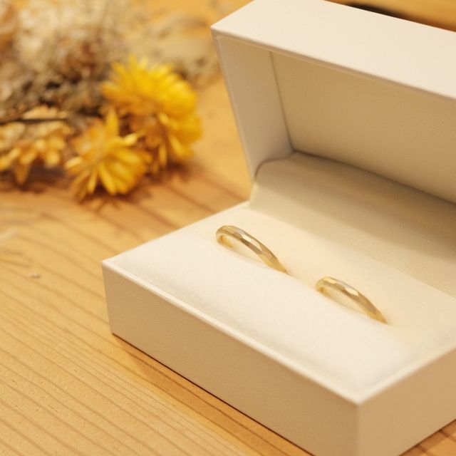 【THREE TREES(スリーツリーズ)の口コミ】 お互いの指輪を手作りできる所がいいですね！大体、百貨店の指輪売り場の…