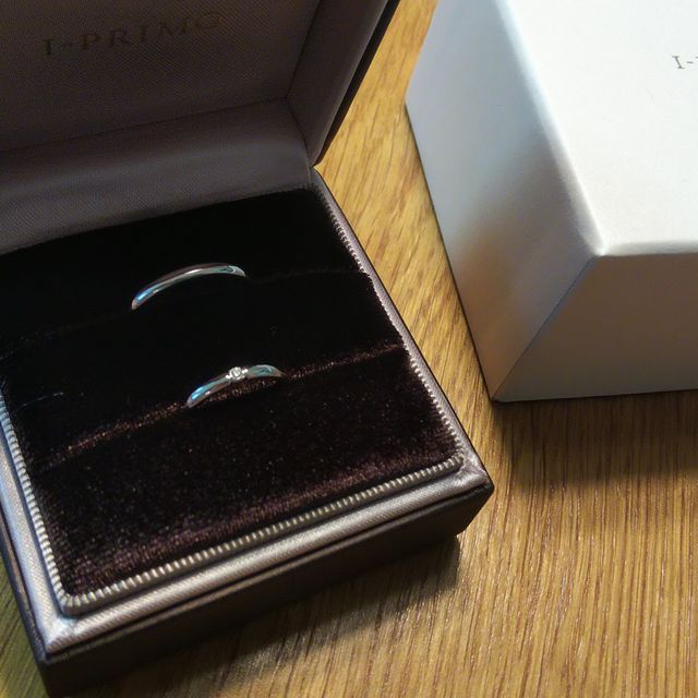 【アイプリモ(I-PRIMO)の口コミ】 別のお店で指輪の試着をした後、とても素敵ではあったのですが、自分の中…