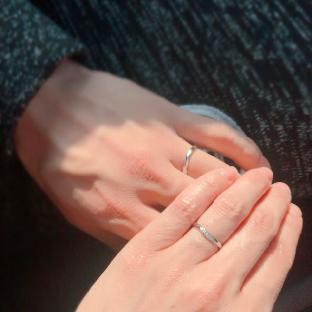 【銀座ダイヤモンドシライシの口コミ】 2人の好みがはっきりしていたのでそれに合う物が見つかりました。あまり人…