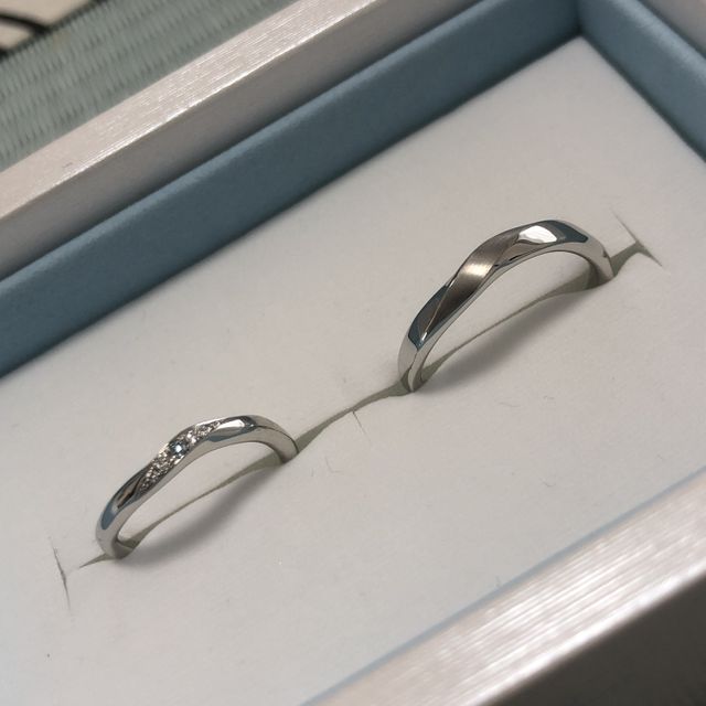 【Disney Cinderella(ディズニー シンデレラ)の口コミ】 彼女の希望でcitizenディズニーブライダルコレクションのシンデレラモデル…