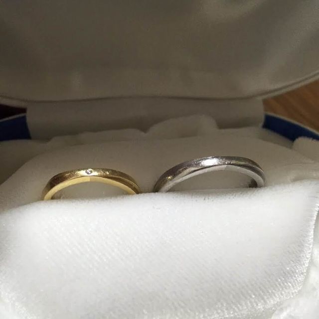 【１／ｆ エフブンノイチの口コミ】 タテヅメでない婚約指輪と漢字で名前を入れられるところを探していたとこ…