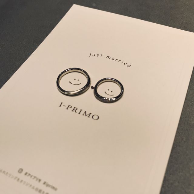 【アイプリモ(I-PRIMO)の口コミ】 気に入ったデザインで既製品ではあるが
少しオーダー?一部分をマット調に…