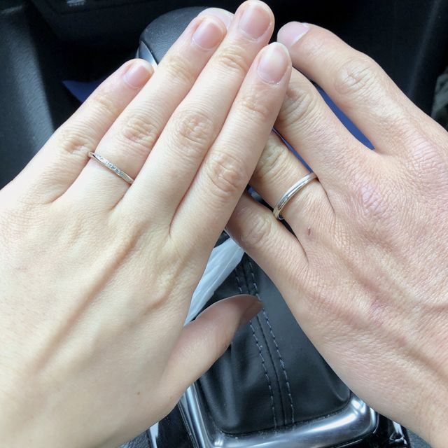 【銀座ダイヤモンドシライシの口コミ】 着け心地がよく、指の形にもあっていたように感じました。
婚約指輪は爪が…