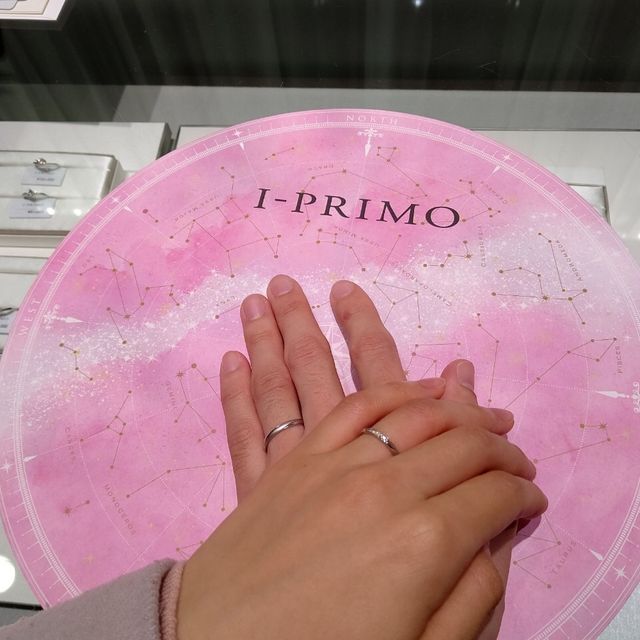 【アイプリモ(I-PRIMO)の口コミ】 色んな形がありますが、シンプルなデザインが良かったので、たくさん試着…