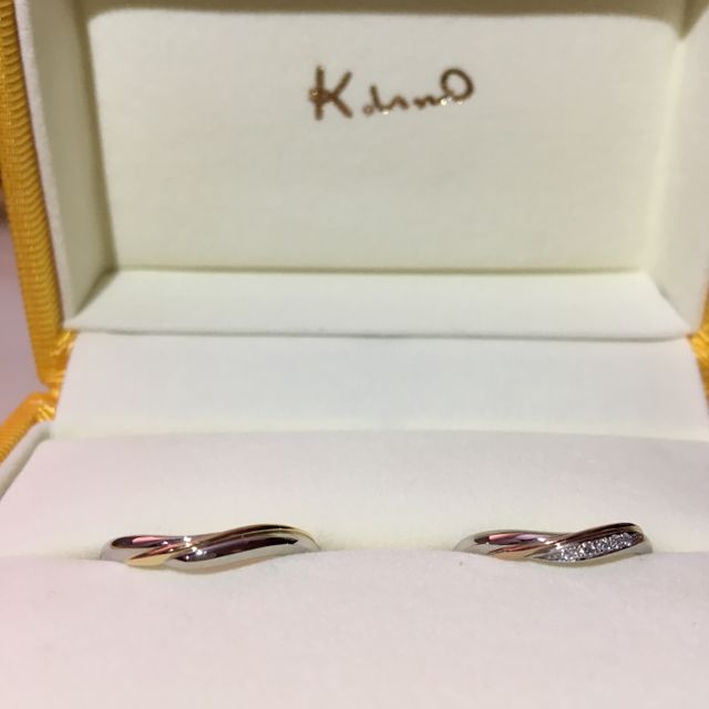 【ケイウノ ブライダル(K.UNO BRIDAL)の口コミ】 決め手はデザインでした。値段が少し高くて迷っていたのですが、同じよう…