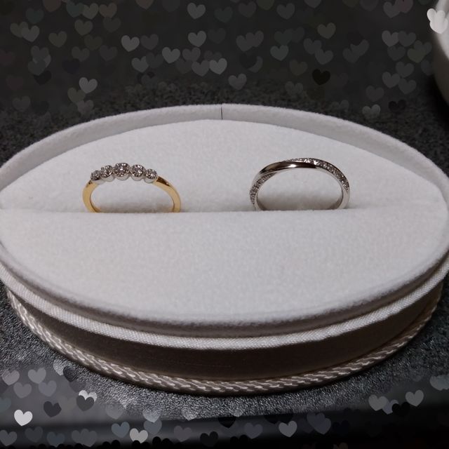 【ENUOVE(イノーヴェ)の口コミ】 シンプルなデザインよりダイヤが付いている指輪を探していてENUOVEの指輪…