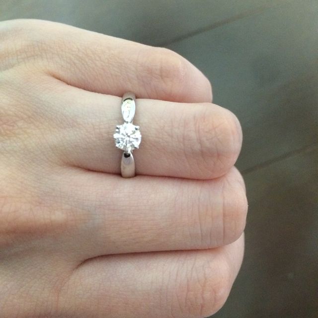 【ティファニー(Tiffany & Co.)の口コミ】 やはり婚約指輪というからには、それなりにきちんとしたものがほしかった…