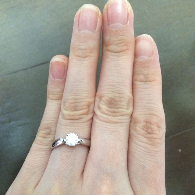【ティファニー(Tiffany & Co.)の口コミ】 やはり婚約指輪というからには、それなりにきちんとしたものがほしかった…