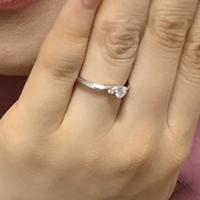 【アイプリモ(I-PRIMO)の口コミ】 3つのダイアがバランスよく配置されていて、最終的に決めた大きさにもしっ…