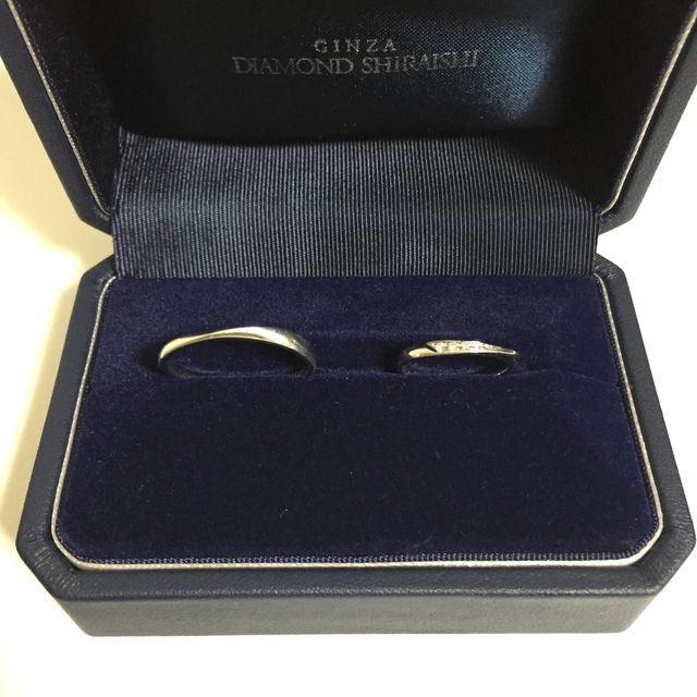 【銀座ダイヤモンドシライシの口コミ】 仕事上、ダイヤモンドがあまり目立たなものにしなければなりませんでした…