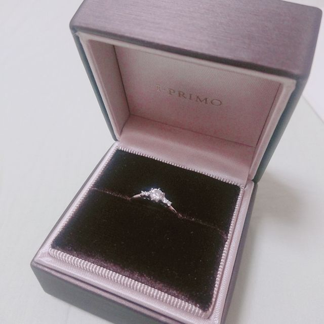 【アイプリモ(I-PRIMO)の口コミ】 シンプルで綺麗なもの、結婚指輪と重ねて着けても美しいものを探していま…