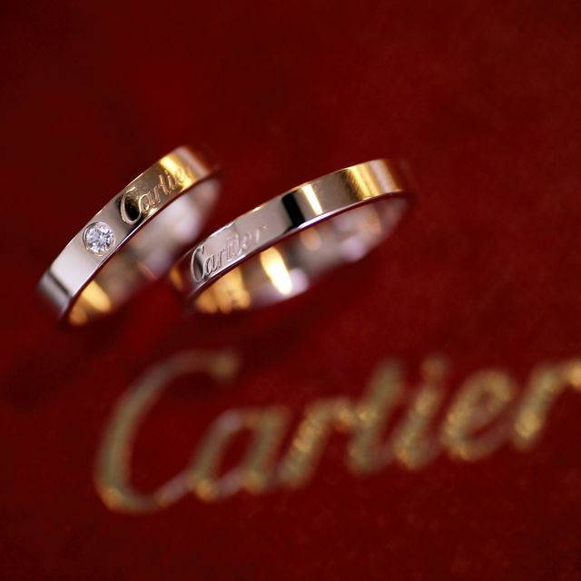 【カルティエ(Cartier)の口コミ】 いかにも結婚指輪というものより、結婚指輪50％・おしゃれ感覚50％で着け…