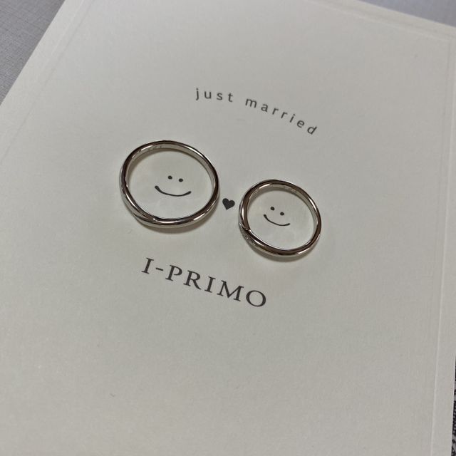 【アイプリモ(I-PRIMO)の口コミ】 いくつか試着をさせていただきましたが、その中でも自分の指に合ったデザ…