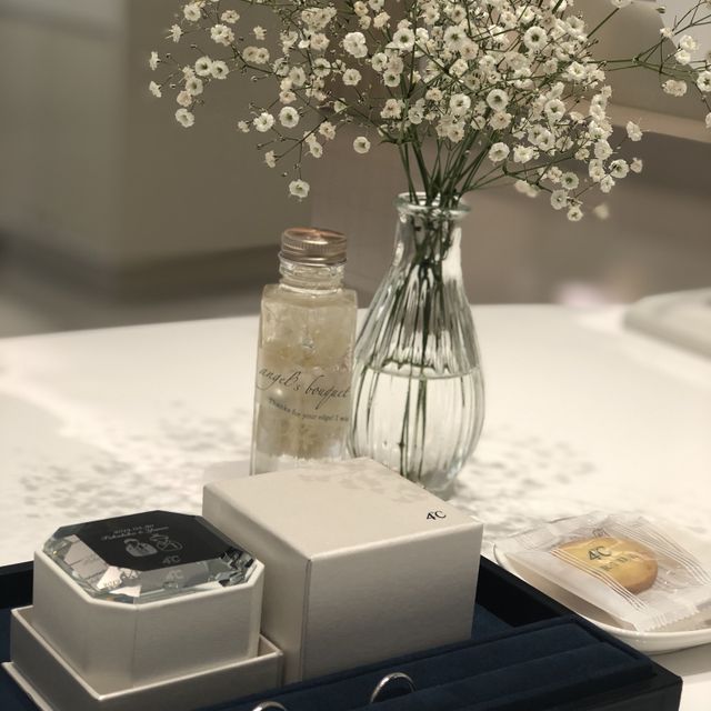 【4℃ BRIDAL(ヨンドシーブライダル)の口コミ】 結婚指輪を探していて、いろいろなところを見た中でこちらの指輪にしまし…