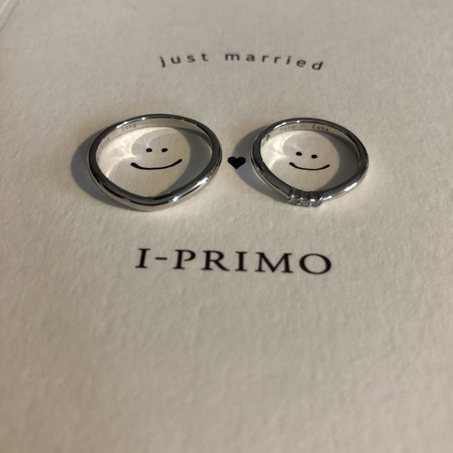 【アイプリモ(I-PRIMO)の口コミ】 価格帯も含めてデザインが希望していたものに近かったからです。

リング…