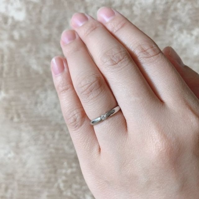 【銀座ダイヤモンドシライシの口コミ】 インターネットで見て一目惚れした商品です。地元に店舗が無く3時間掛けて…