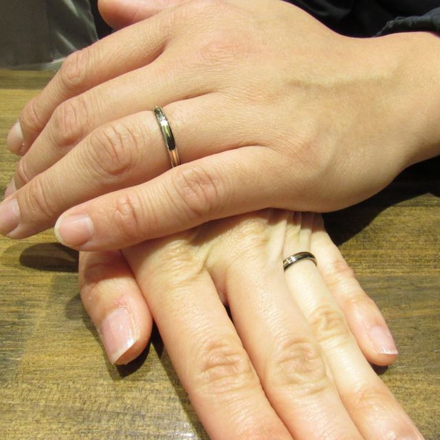 【輪-RIN-の口コミ】 シンプルなデザインを希望していたのでぴったりでした。シンプルな中に個…