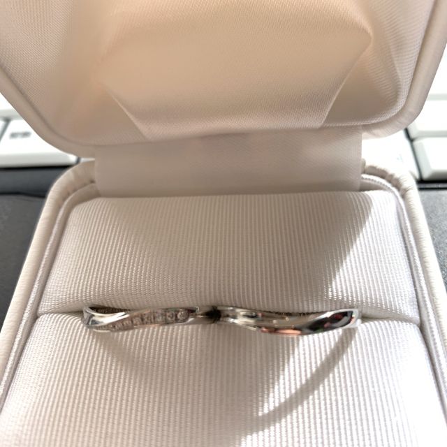 【BIJOUPIKO(ビジュピコ)の口コミ】 プラチナの指輪でペアで１0０,０００円以下です
彼が太さが欲しいというの…