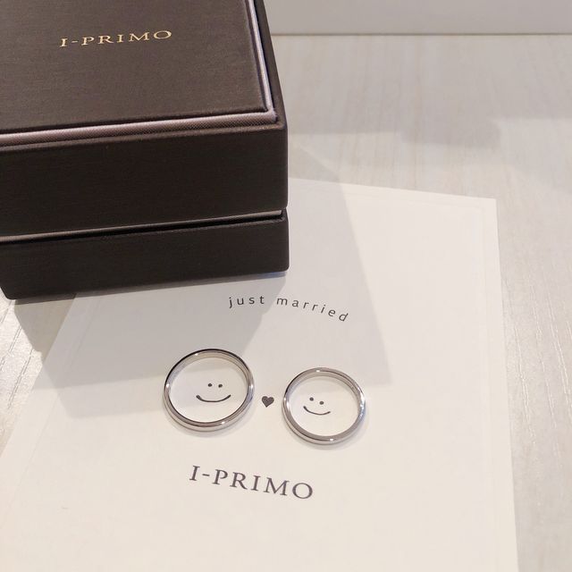 【アイプリモ(I-PRIMO)の口コミ】 シンプルなデザインだけど可愛さもあるところがお気に入りです。指輪を重…