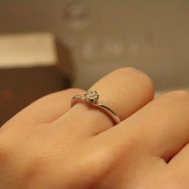 【TRECENTI(トレセンテ)の口コミ】 シンプルなデザインが良いと相談し、持ってきていただいた中の１つから決…