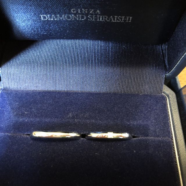 【銀座ダイヤモンドシライシの口コミ】 ダイヤモンドのあるシンプルなデザインのものを探していました！ダイヤモ…