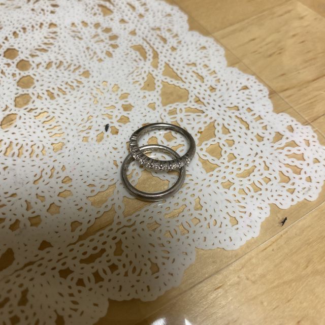 【ヴァンドーム青山(VENDOME AOYAMA)の口コミ】 ハーフエタニティに憧れて、この指輪に一目惚れでした！
何件も回りました…