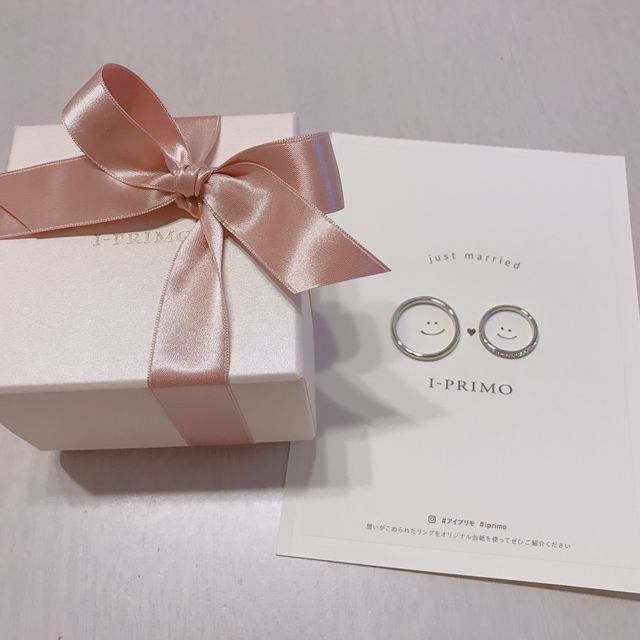 【アイプリモ(I-PRIMO)の口コミ】 女性用はストレートラインでダイヤがついているものを探していました。着…
