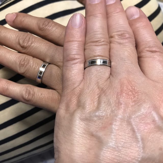 【ティファニー(Tiffany & Co.)の口コミ】 夫婦ともに体型や指の形が変化し、結婚時の指輪が合わなくなってしまって…