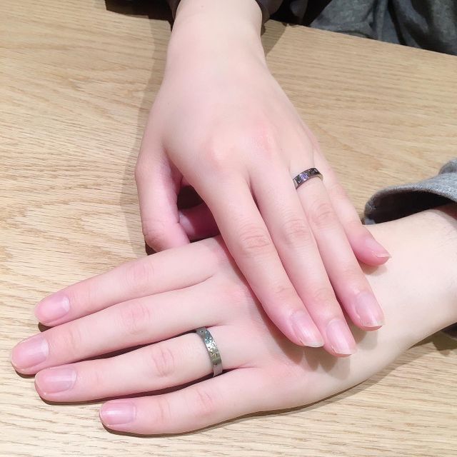 【SORA(ソラ)の口コミ】 SNSで拝見して以来、ずっと気になっていたSORAさんの結婚指輪でした。結婚…