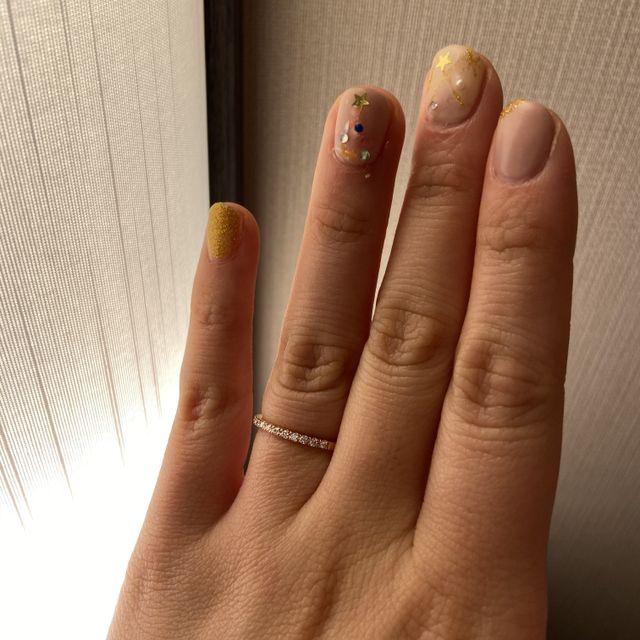 【canal4℃(カナルヨンドシー)の口コミ】 ピンクゴールドの指輪が欲しくていろんなお店を見たのですが、どれも似た…