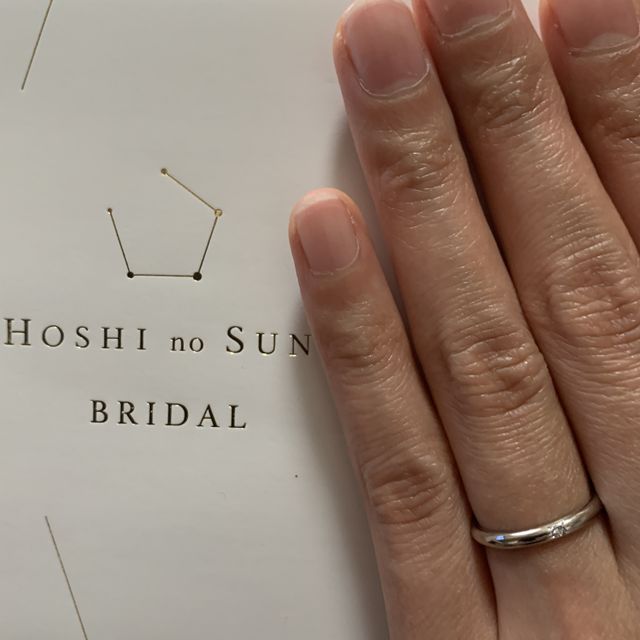 【HOSHI no SUNA 星の砂(ほしのすな)の口コミ】 彼女かシンプルなものがいいとのことで、まさにこれがシンプルで見た目も…