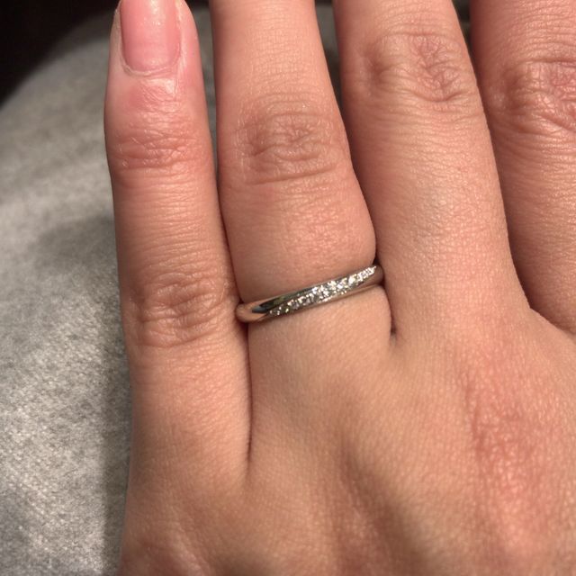 【TANZO.(鍛造指輪)の口コミ】 何軒かジュエリーショップを見て回りましたが、好みのデザインが見つから…