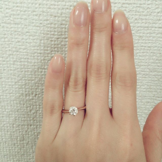 【アイプリモ(I-PRIMO)の口コミ】 彼が1人で選んでプロポーズしてくれたのですが、私の持っているジュエリー…