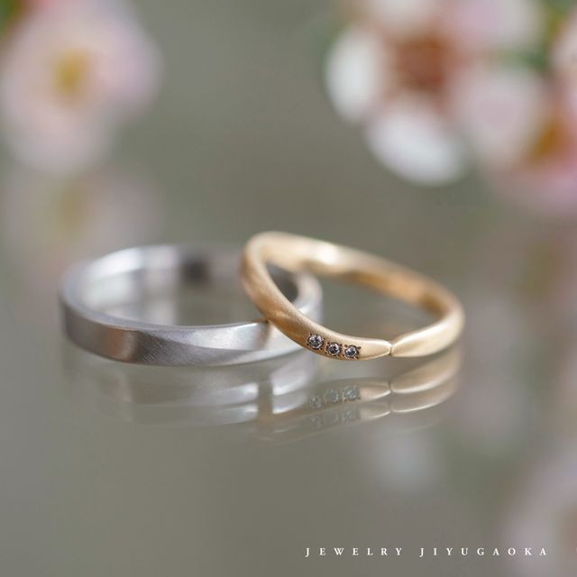 【Cayof(カヨフ)の口コミ】 SNSで指輪を探していた際に、カヨフさんの指輪のデザインや2人の好みに合…